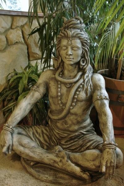 Statue GOTTHEIT SHIVA Antikstein